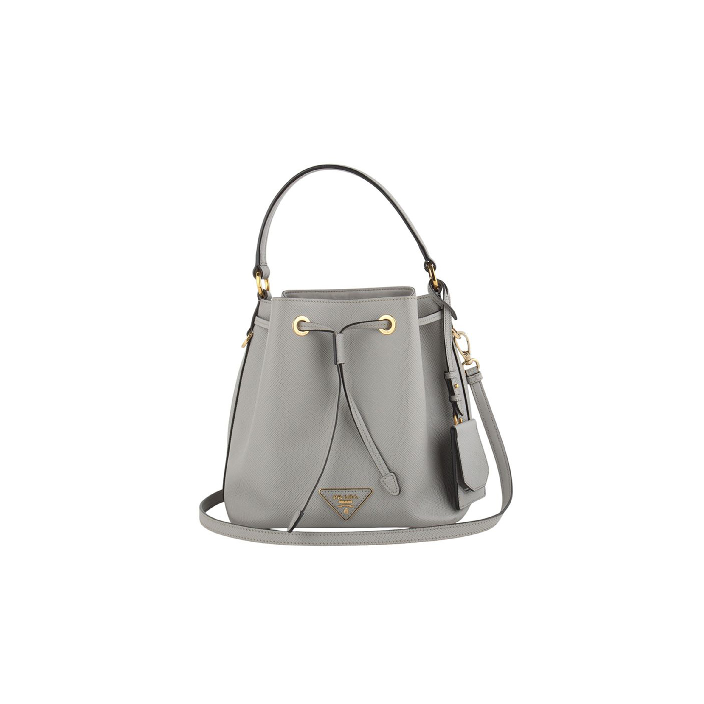PRADA SAFFIANO TOP HANDLE BUCKET BAG 1BZ032 (23*22*14cm)